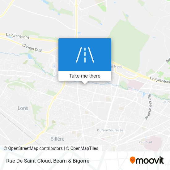 Rue De Saint-Cloud map