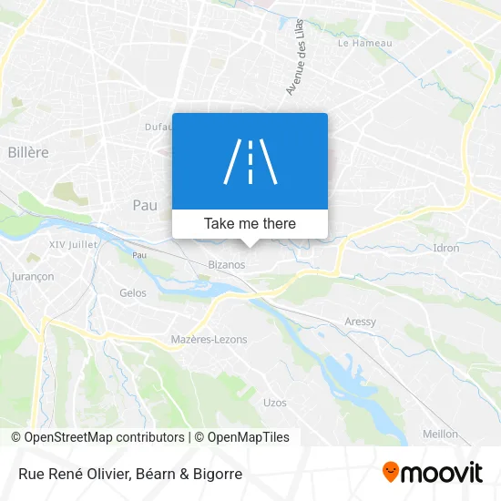 Rue René Olivier map