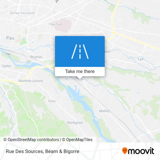 Rue Des Sources map