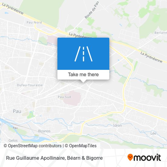 Rue Guillaume Apollinaire map