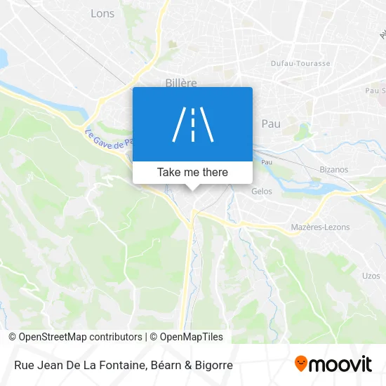 Rue Jean De La Fontaine map