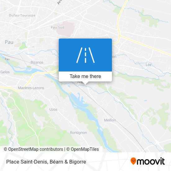 Place Saint-Denis map