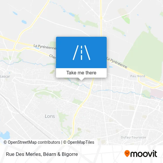 Rue Des Merles map