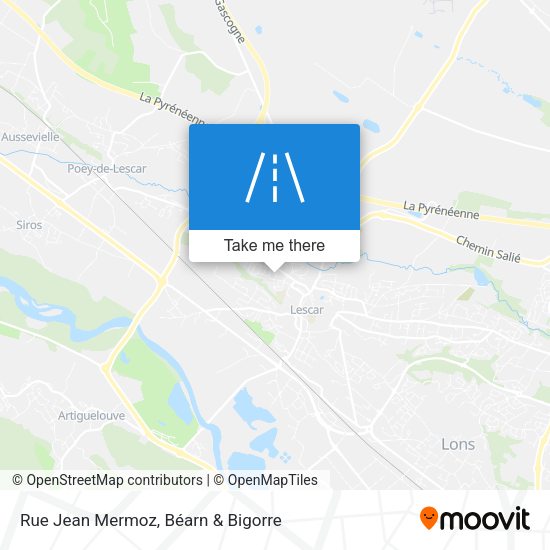 Rue Jean Mermoz map