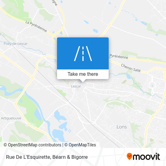 Rue De L'Esquirette map