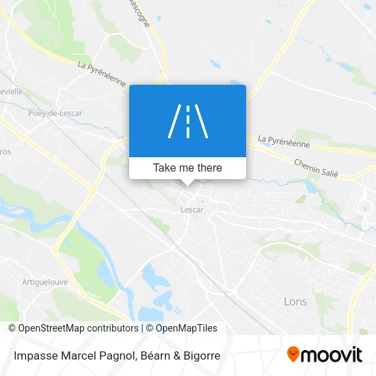 Impasse Marcel Pagnol map