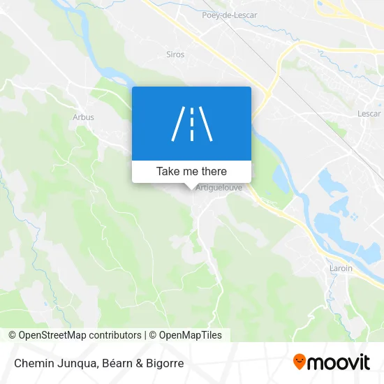 Chemin Junqua map