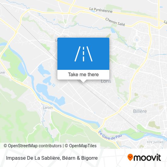 Impasse De La Sablière map