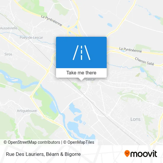 Rue Des Lauriers map