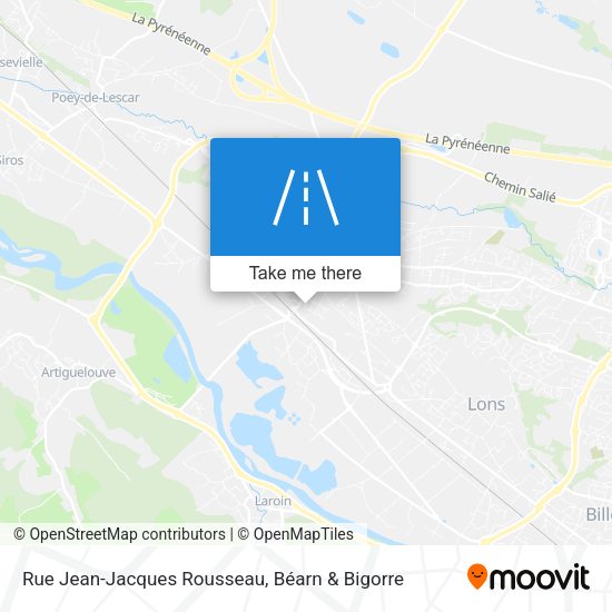 Rue Jean-Jacques Rousseau map