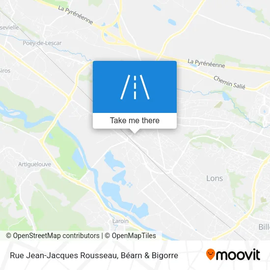 Rue Jean-Jacques Rousseau map