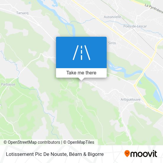 Lotissement Pic De Nouste map