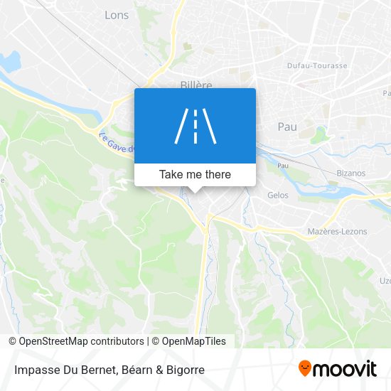 Impasse Du Bernet map