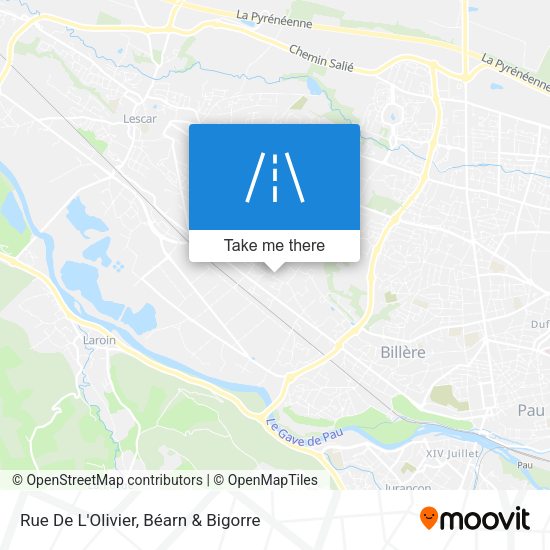 Rue De L'Olivier map