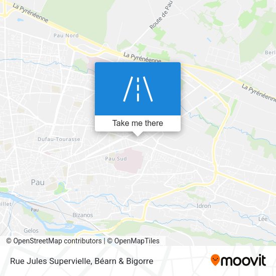 Rue Jules Supervielle map
