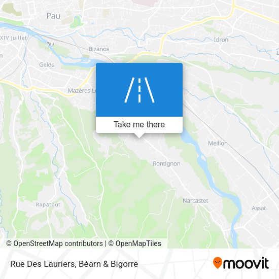 Rue Des Lauriers map