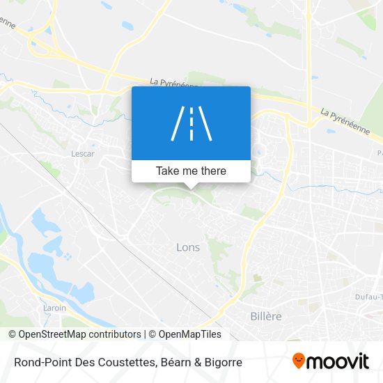 Rond-Point Des Coustettes map