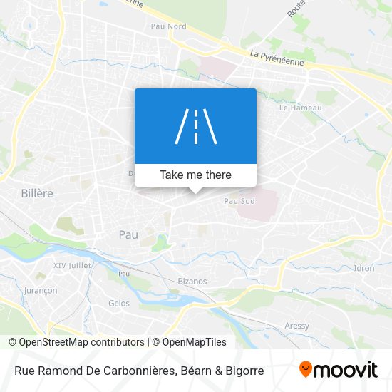 Rue Ramond De Carbonnières map