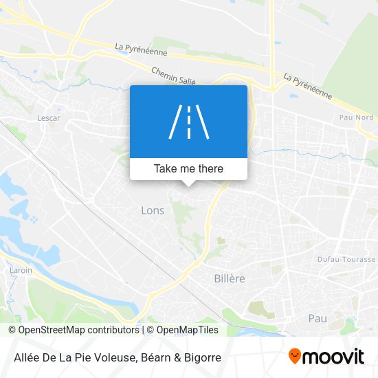 Allée De La Pie Voleuse map
