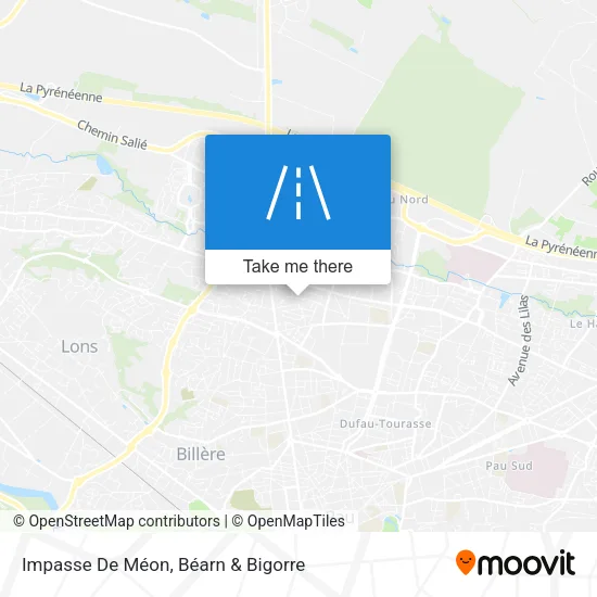 Impasse De Méon map