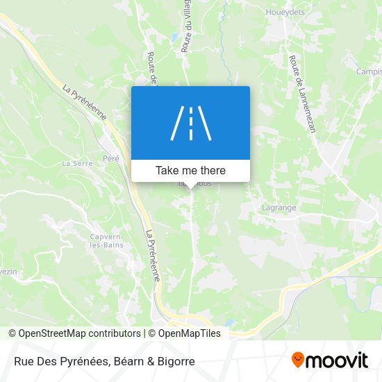 Rue Des Pyrénées map