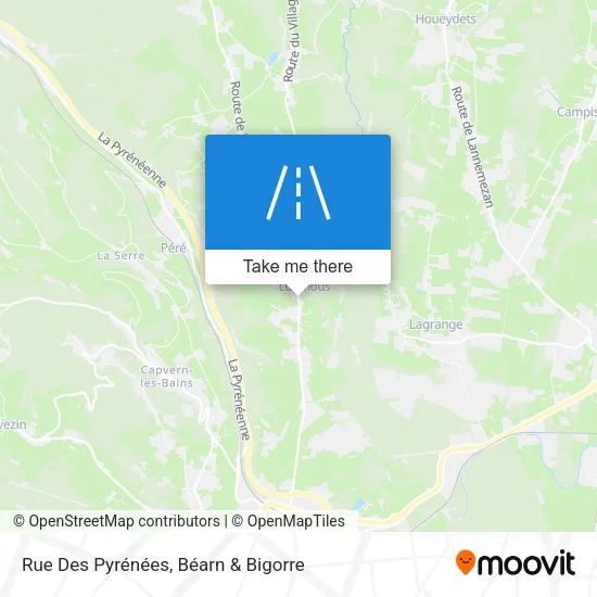 Rue Des Pyrénées map