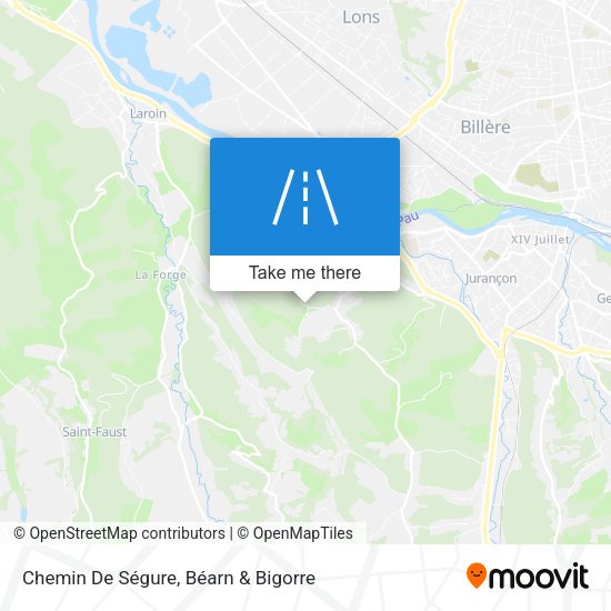 Chemin De Ségure map