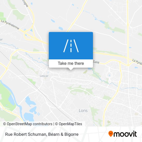Rue Robert Schuman map