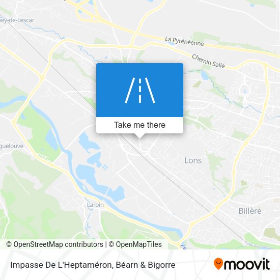 Impasse De L'Heptaméron map