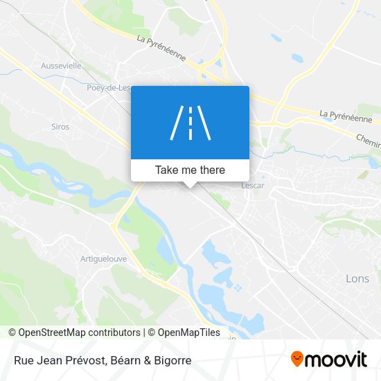Rue Jean Prévost map