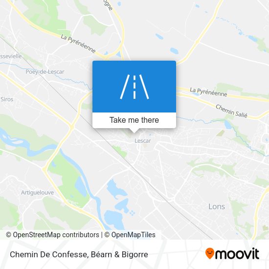 Chemin De Confesse map