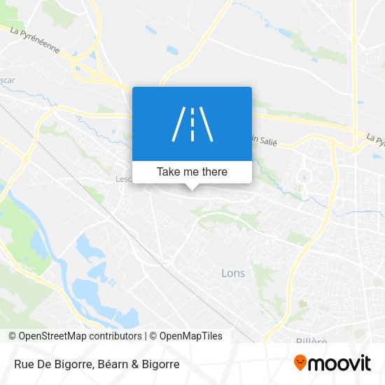 Rue De Bigorre map