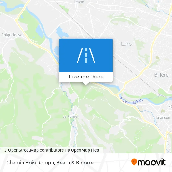 Chemin Bois Rompu map