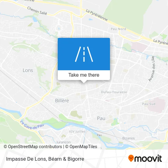 Impasse De Lons map