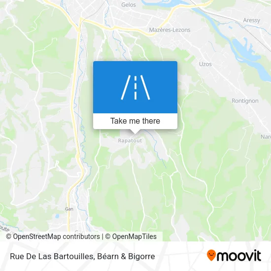 Rue De Las Bartouilles map