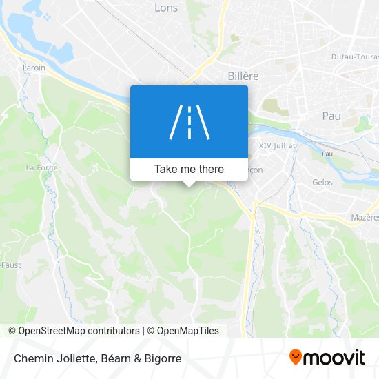 Chemin Joliette map