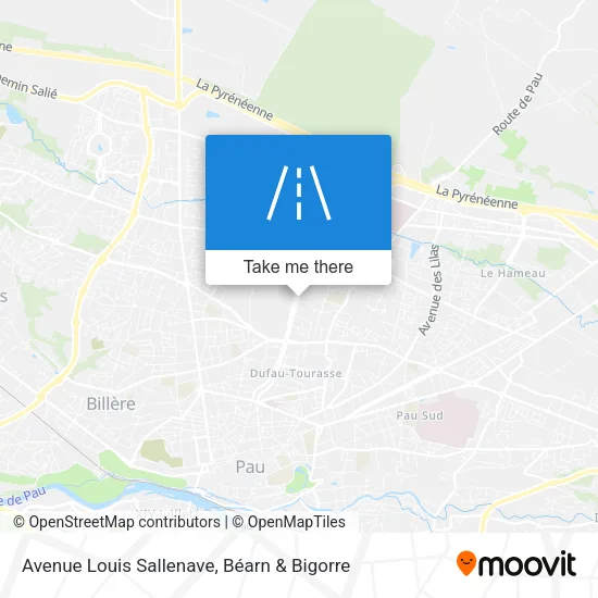 Avenue Louis Sallenave map