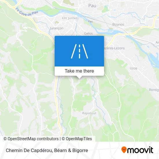 Chemin De Capdérou map