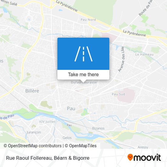 Rue Raoul Follereau map