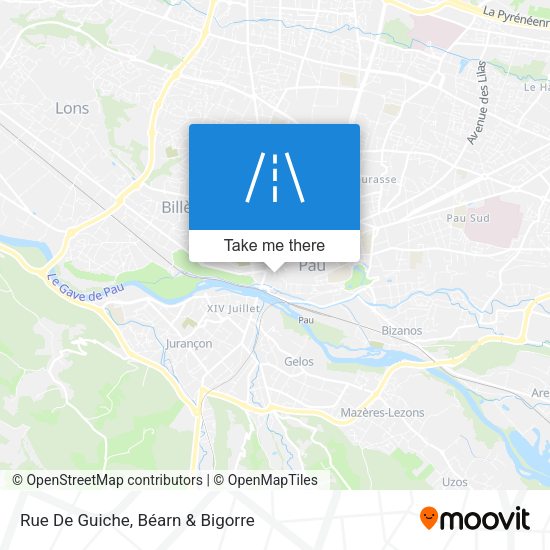 Rue De Guiche map
