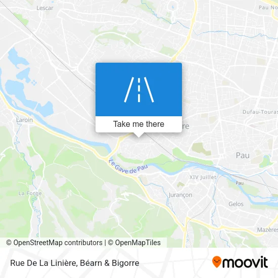 Rue De La Linière map