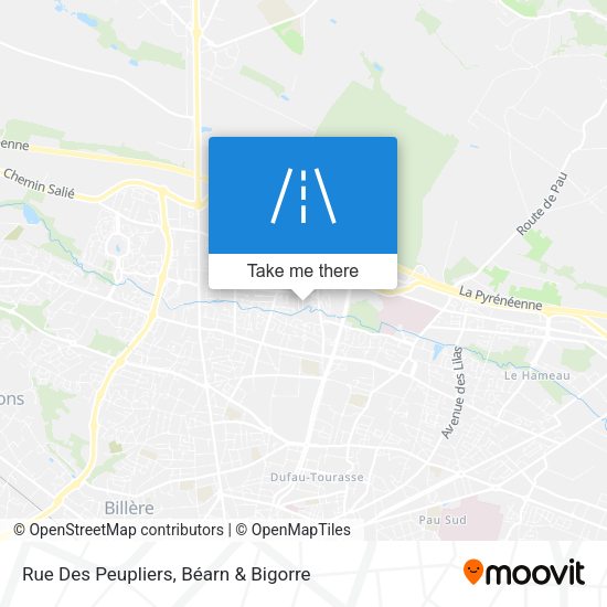 Rue Des Peupliers map