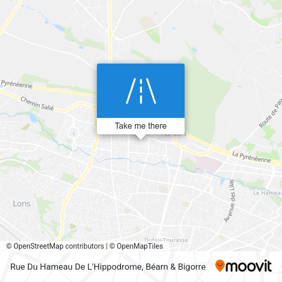 Rue Du Hameau De L'Hippodrome map