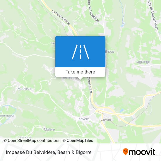 Impasse Du Belvédère map