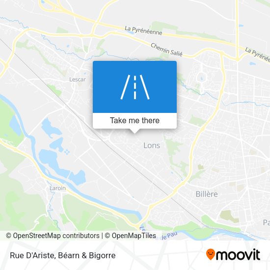 Rue D'Ariste map