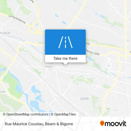 Rue Maurice Coustau map