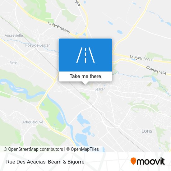 Rue Des Acacias map