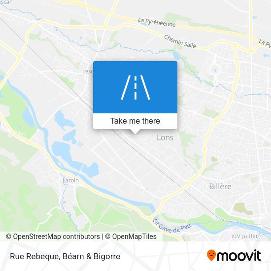 Rue Rebeque map