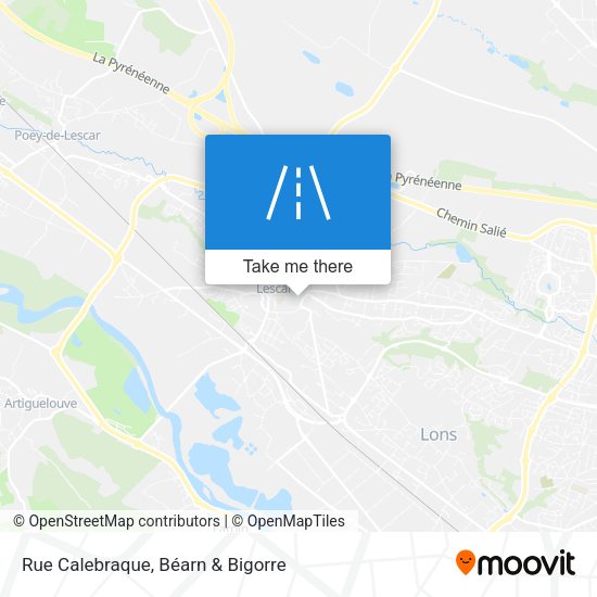 Rue Calebraque map