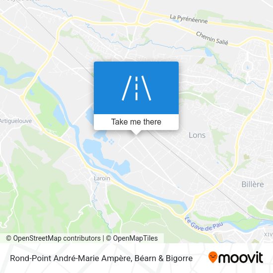 Rond-Point André-Marie Ampère map